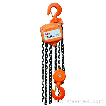 kualitas dijamin tipe VT manual chain block hoist